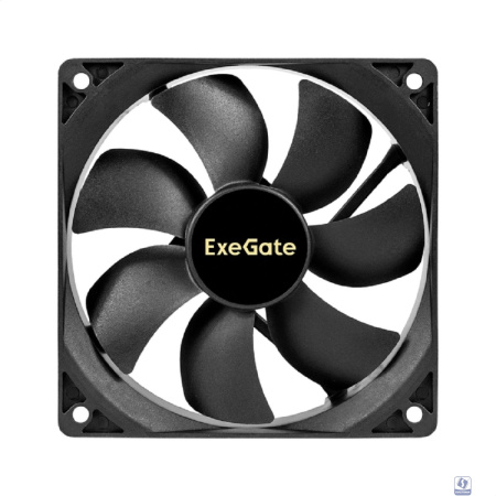 Exegate EX297053RUS Вентилятор 12В DC ExeGate ExtraSilent ES12025S3P (120x120x25 мм, Sleeve bearing (подшипник скольжения), 3pin, 1300RPM, 22dBA)