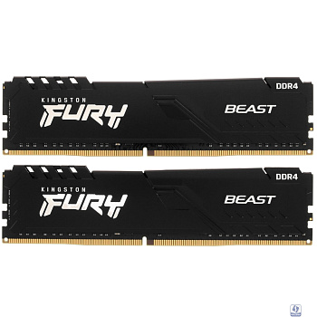 Kingston DDR4 DIMM 16GB Kit 2x8Gb KF436C17BBK2/16 PC4-28800, 3600MHz, CL17