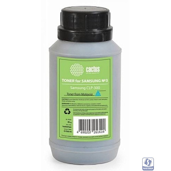 Тонер Cactus CS-TSG3C-45 голубой флакон 45гр. для принтера Samsung CLP Universal