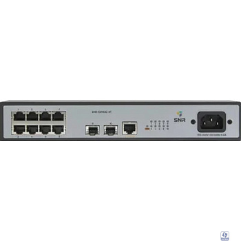 SNR SNR-S2982G-8T Управляемый коммутатор уровня 2, 8 портов 10/100/1000Base-T и 2 порта 100/1000Base-X (SFP), встроенный БП ~220V AC