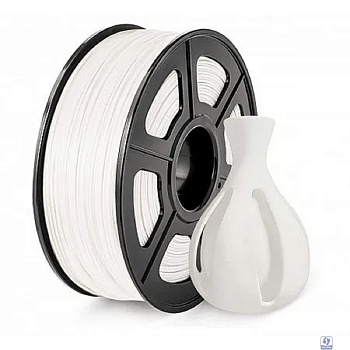 Филамент NVPRINT ASA White для 3D печати диаметр 1.75мм  длина 330 метров  масса 1 кг