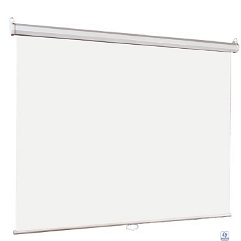 Lumien Eco Picture [LEP-100110] Настенный экран  220х220см (рабочая область 214х214 см) Matte White восьмигранный корпус, возможность потолочн./настенного крепления, уровень в комплекте, 1:1 (треуголь