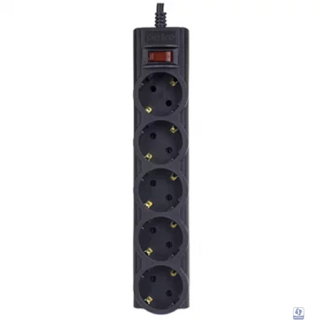 Perfeo Сетевой фильтр "POWERX", PF_A4718 (5,0м, 5 розеток, черный)