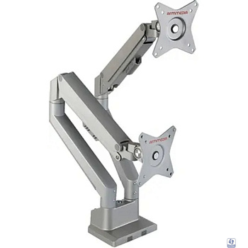 Arm Media LCD-T36 silver 17"-34" макс.2-1-9 кг настольный поворот и наклон верт.перемещ.