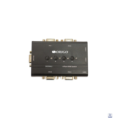 ORIGO OKVM4U/A1A 4-портовый KVM-переключатель с портами VGA и USB