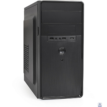 Exegate EX286427RUS Корпус Minitower ExeGate BA-309-500W-8 (mATX, БП AA500 с вент. 8см, 2*USB, HD аудио, черный)