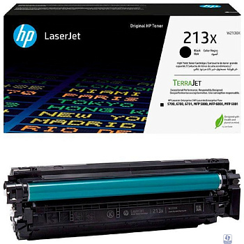 Тонер-картридж/ HP 213X Black High Yield Original LaserJet Toner Cartridge
