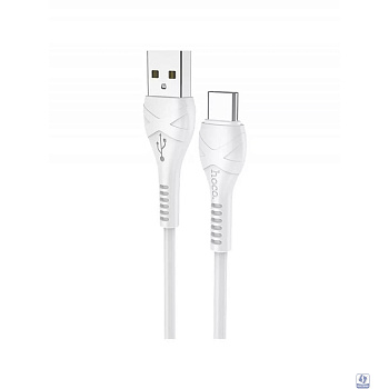HOCO X37/ USB кабель Type-C/ 0.5m/ 2.4A/ White