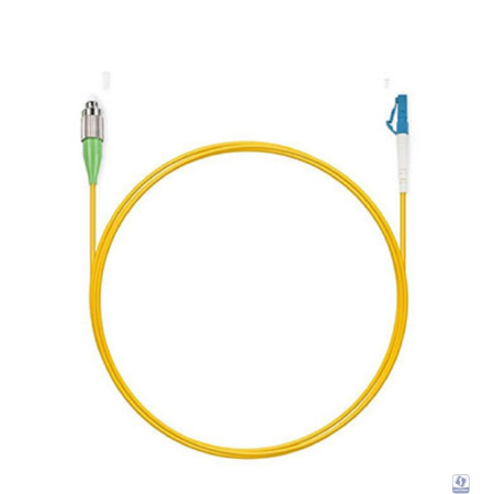 Cabeus FOP(s)-9-FC/APC-LC/UPC-1m Шнур оптический simplex FC/APC-LC/UPC 9/125 sm 1м LSZH