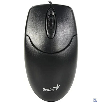 Мышь проводная Genius NetScroll 120 V2, оптическая, разрешение 1000 DPI, кабель 1.5 м, для правой/левой руки. Цвет: черный (31010018400)
