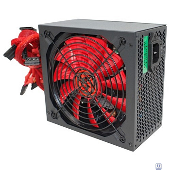 Ginzzu PC700 14CM(Red) 80+ black,APFC,24+4p,2 PCI-E(6+2), 7*SATA, 4*IDE,оплетка, кабель питания,цветная коробка 
