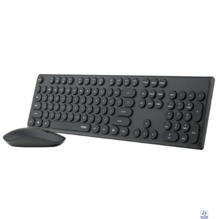 Клавиатура + мышь Rapoo X260S клав:черный мышь:черный USB беспроводная 
