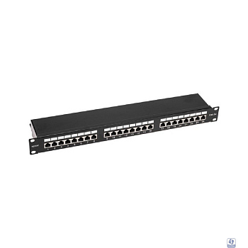 Rexant (02-0041) Панель коммутационная 19", 1U, 24 порта, STP, RJ-45, CAT 5e PRO