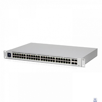UBIQUITI USW-Pro-48 Коммутатор в стойку, 48х 1G RJ45, 4х 10G SFP+