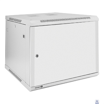 Exegate EX298614RUS Шкаф телекоммуникационный 19" настенный 9U ExeGate EC-WM-9U.600.M.GREY (19”, 9U, 600x600x500mm (ШхГхВ), передняя дверь металл, съемные боковые панели, пыле- и влагозащита IP23, све