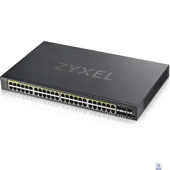 ZYXEL GS192048HPV2-EU0101F Гибридный Smart PoE+ коммутатор NebulaFlex GS1920-48HPv2, 44xGE PoE+, 4xCombo (SFP/RJ-45 PoE+), 2xSFP, бюджет PoE 375 Вт, автономное/облачное управление