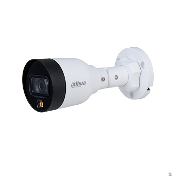 DAHUA DH-IPC-HFW1239SP-A-LED-0280B-S5 Уличная цилиндрическая IP-видеокамера FullColor 2Мп, 1/2.8” CMOS, объектив 2.8мм, микрофон, LED 30м, IP67, металл