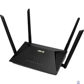 ASUS RT-AX53U Беспроводной двухдиапазонный маршрутизатор AX1800 с поддержкой технологии MU-MIMO,  3G/4G и USB-портом, Wi-Fi 6 (ax)