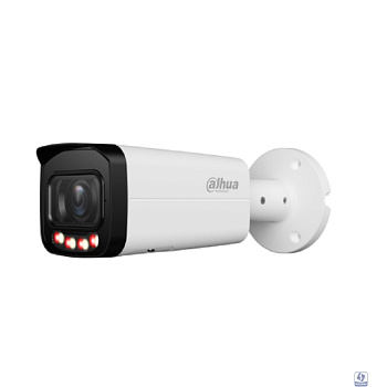 DAHUA DH-IPC-HFW3449TP-ZS-IL Уличная цилиндрическая IP-видеокамера 4Мп; 1/2.9” CMOS; моторизованный объектив 2.7~13.5мм;  охрана периметра, детектор лиц ИК 60м, LED 60м IP67; металл