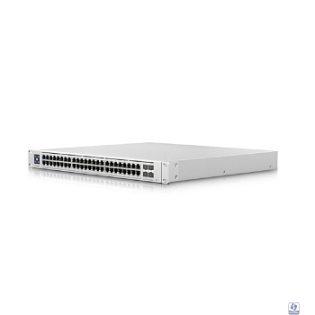 UBIQUITI USW-Enterprise-48-PoE PoE-коммутатор в стойку, 48х 2.5G RJ45, 4х 10G SFP+, раздача 720 Вт