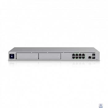 UBIQUITI UDM-Pro-Max Маршрутизатор, 1*SFP+, 8*1Gbit RJ45,1*SFP+ WAN, 1*2.5Gbit RJ45 WAN, 128GB SSD, 2*3.5" NVR HDD слота