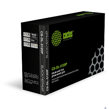 Блок фотобарабана Cactus CS-DL-5120P DL-5120 черный ч/б:30000стр. для BM5100ADN/BM5100ADW/BP5100DN/BP5100DW Pantum