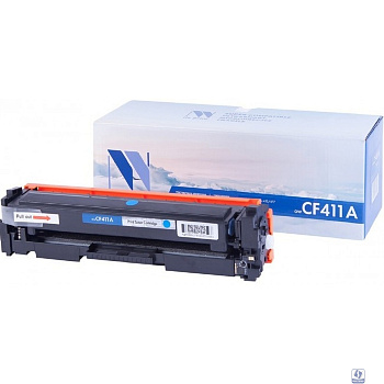 NV Print CF411A Картридж для HP Laser Jet Pro M477fdn/M477fdw/M477fnw/M452dn/M452nw, Cyan, 2 300 к