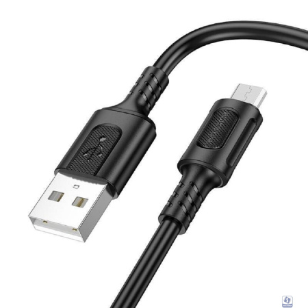 BOROFONE BX111/ USB кабель Micro/ 1m/ 2.4A/ Black