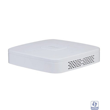 DAHUA DHI-NVR4116-EI 16-канальный IP-видеорегистратор 4K, H.265+, видеоаналитика, входящий поток до 256Мбит/с, 1 SATA III до 16Тбайт
