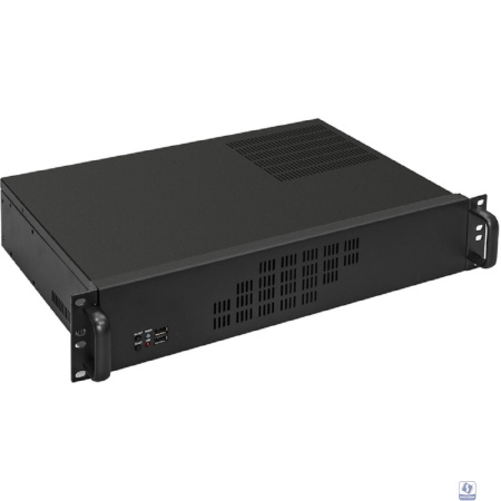 Exegate EX297708RUS Серверный корпус ExeGate Pro 2U300-04 <RM 19", высота 2U, глубина 300, БП 600PPH-SE, USB>
