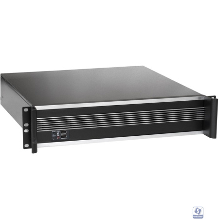 Exegate EX284969RUS Серверный корпус ExeGate Pro 2U450-09 <RM 19", высота 2U, глубина 450, БП 500ADS, 2*USB>