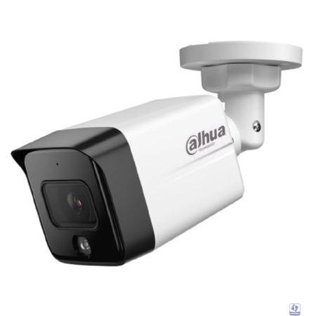 DAHUA DH-IPC-HFW1431TC1P-A-0280B-S6 Уличная цилиндрическая IP-видеокамера 4Мп; 1/2.9” CMOS; объектив 2.8мм;  видеоаналитика: детектор человека; ИК 30м IP67 металл, пластик