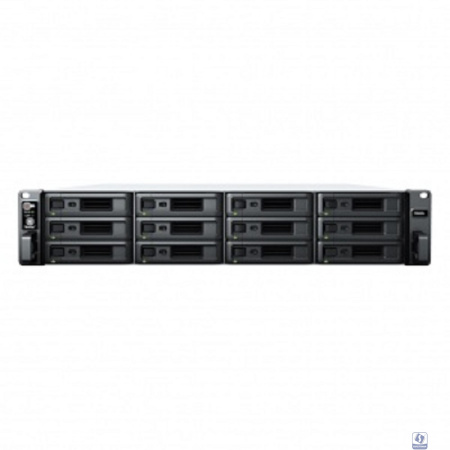 Synology RS2423+ Сетевое хранилище 12x2.5"/3.5" SATA, AMD Ryzen V1780B/4x3.35GHz, 8GB DDR4, горячая замена 