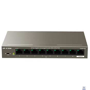 IP-COM G1109P-8-102W Коммутатор PoE неуправляемый 9-Ports 10/100/1000 Base-T / 8-Ports PoE (PoE бюджет 92W)