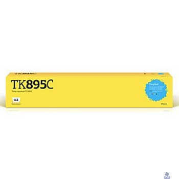 T2 TK-895C Тонер-картридж (TC-K895C) для Kyocera FS-C8020/C8025/C8520/C8525 (6000 стр.) голубой, с чипом