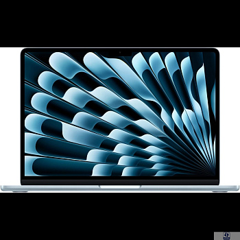 Apple MacBook Air 13-inch 2025 [MC6U4LL/A] (КЛАВ.РУС.ГРАВ.) Sky Blue 13.6" Liquid Retina  (A3240)