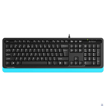 Клавиатура A4Tech Fstyler FKS10 черный/синий USB [1530196]
