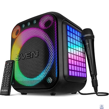 SVEN АС PS-880, черный (110 Вт, TWS, Bluetooth, FM, USB, microSD, LED-дисплей, 4500мА*ч)