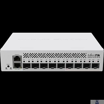 MikroTik CRS310-1G-5S-4S+IN Коммутатор 1RJ45 1Gbit, 5*SFP 1Gbit, 4*SFP 10Gbit, POE in, indoor case, RouterOS L5