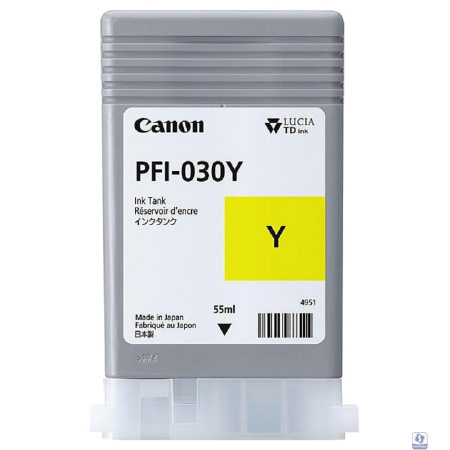 Картридж/ INK TANK PFI-030 YELLOW