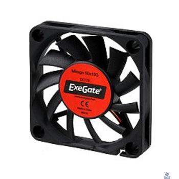 Exegate EX253944RUS Вентилятор ExeGate Mirage-S 60x60x10 подшипник скольжения, 3500 RPM, 26dB, 3pin