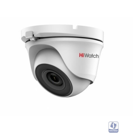 HiWatch DS-T203(B) 2.8-2.8мм Камера видеонаблюдения HD-CVI HD-TVI цветная корп.:белый