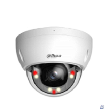 DAHUA DH-IPC-HDBW2849EP-S-IL-0360B Уличная купольная IP-видеокамера SmartDualLight 8Мп, 1/2.7” CMOS, объектив 3.6мм, видеоаналитика, микрофон, ИК 30м, LED 30м, P67, IK10, металл