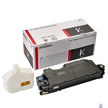 INTEGRAL TK-5140K Тонер-картридж+ бункер для тонера, с чипом для Kyocera Ecosys M6030cdn, M6530cdn, P6130cdni чёрный 7000 стр.