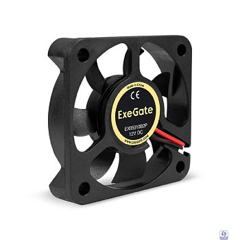 Exegate EX295220RUS Вентилятор 12В DC ExeGate EX05010B2P (50x50x10 мм, 2-Ball (двойной шарикоподшипник), 2pin, 5500RPM, 30dBA)