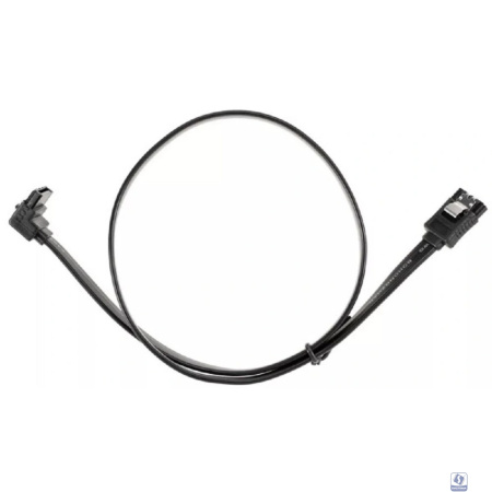 Telecom <TUS705-0.5M>  Кабель SATA M --SATA M 3.0V 7 pin  угловой разъем 0.5m [7958820049996]