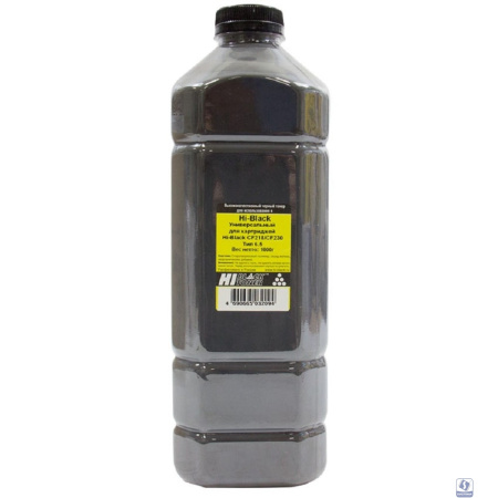 Hi-Black Тонер Универсальный для картриджей HP CF218/CF230, Тип 6.5, Bk, 1 кг, канистра