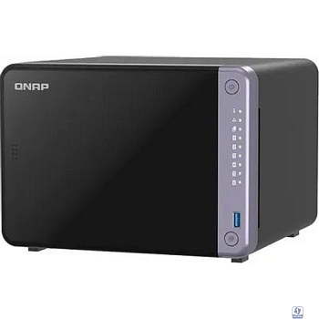 Сетевое хранилище без дисков/ SMB QNAP TS-632X-4G 6-bay 3.5" desktop NAS, AL524 4C 2.0GHz, 4GB DDR4 RAM (max 16GB), 2 x 10GbE SFP+, 2 x 2.5GbE, 1 x PCIe Gen3, 2 x USB 3.2 Gen1