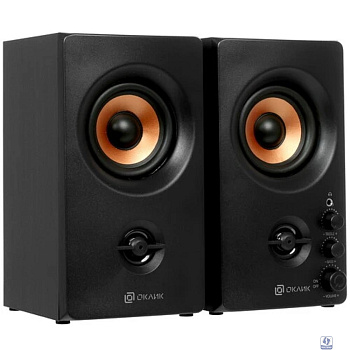 Oklick Колонки Оклик OK-164 2.0 черный 30Вт