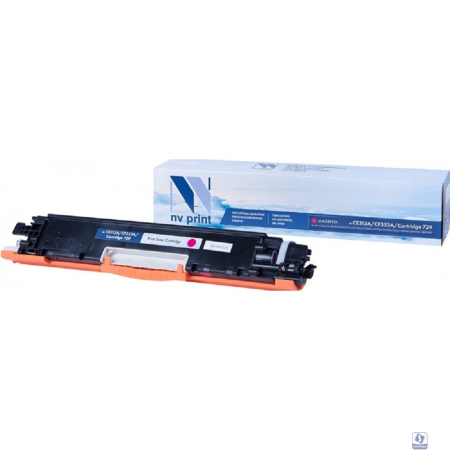NVPrint CE313A/CRG729 Картридж для HP Color LaserJet CP1025/Canon i-SENSYS LBP7010C magenta (1000K)